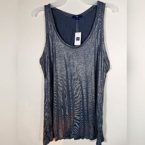 Shiny Size Medium Gap Tank Top